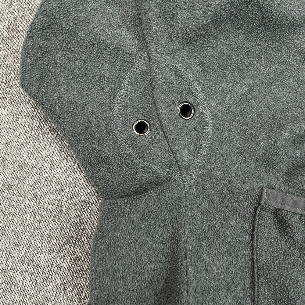 FP Movement Fleece Warm Up Jacket S Gray Zip Front High Collar Athleisure Cozy - Picture 10 of 13